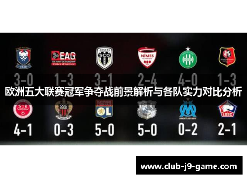 欧洲五大联赛冠军争夺战前景解析与各队实力对比分析
